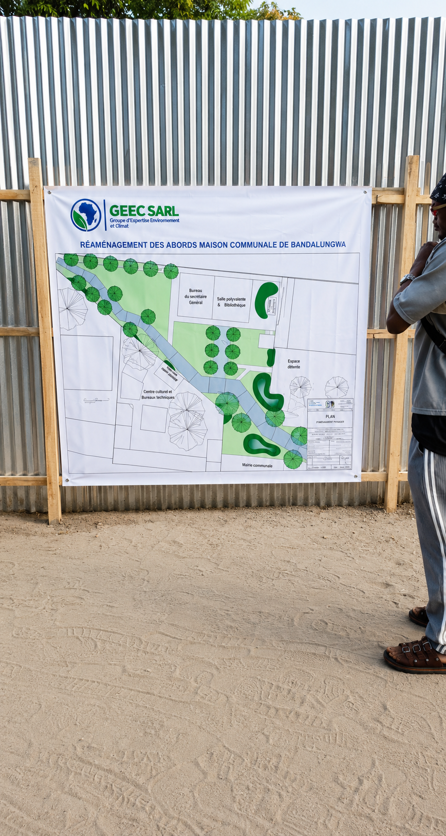 GEEC SARL renforce son partenariat stratégique avec Wallonie-Bruxelles et la Maison communale de Bandalungwa pour un projet d'aménagement d'espaces verts urbains