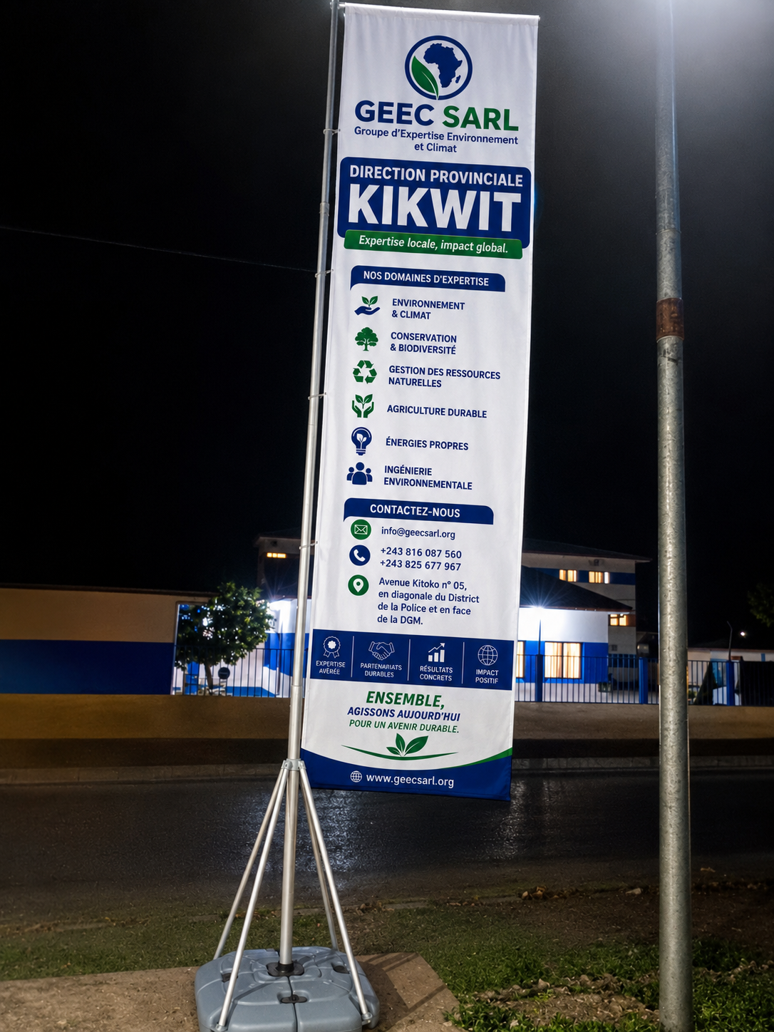 GEEC SARL À KIKWIT : UN PÔLE D’EXPERTISE, DE RECHERCHE ET D’INNOVATION AU SERVICE DU DÉVELOPPEMENT DURABLE DU KWILU